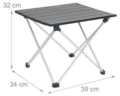 Table de camping pliante