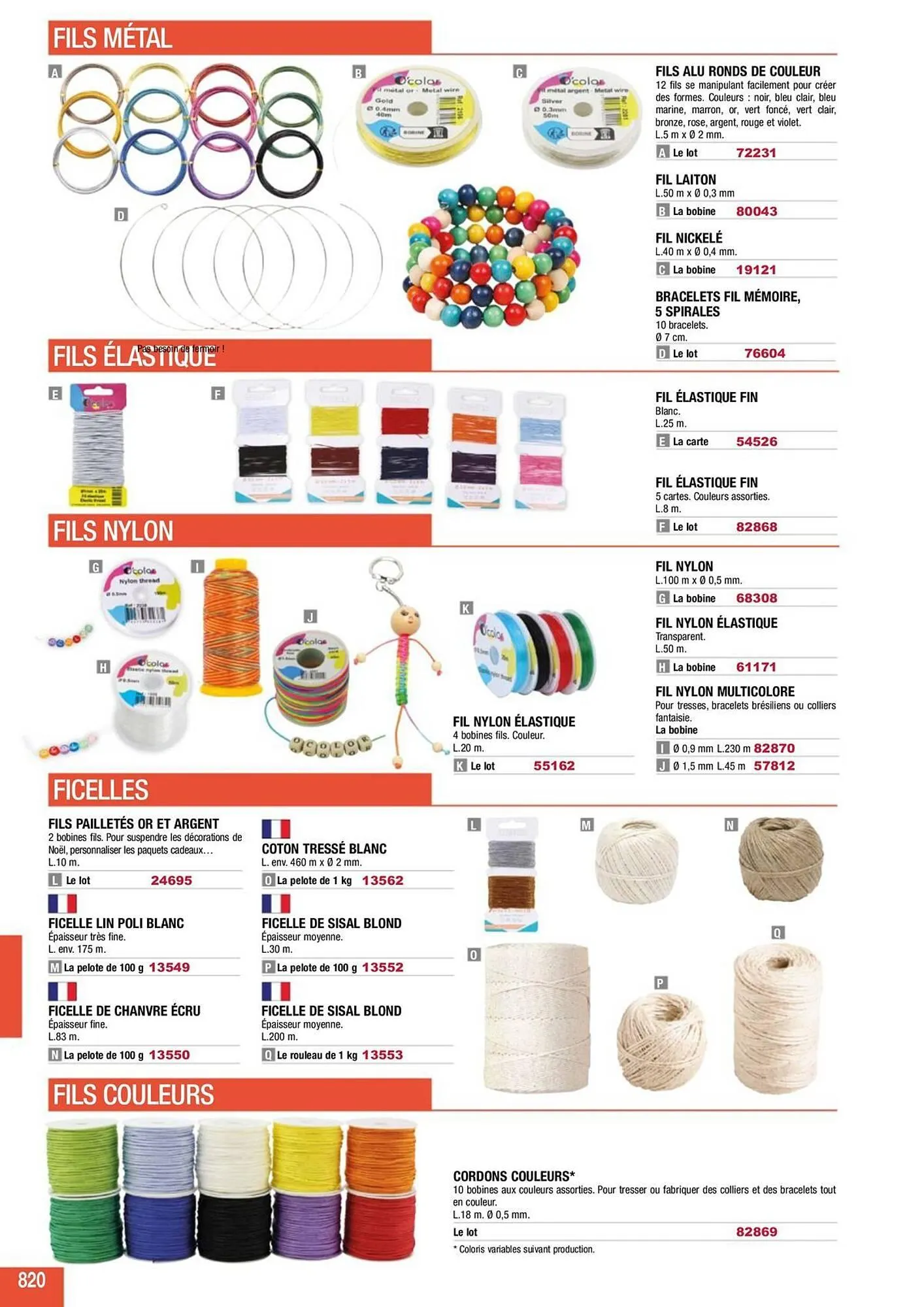 Catalogue Majuscule du 5 mars au 31 décembre 2025 - Catalogue page 844