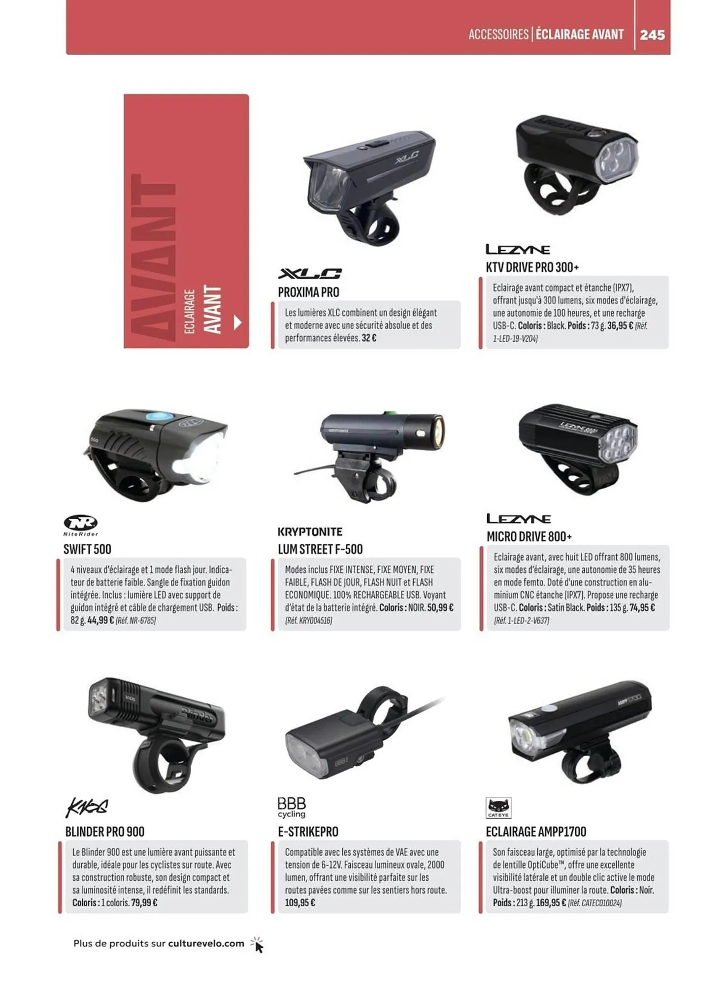 Catalogue Culture Vélo du 2 mai au 31 décembre 2025 - Catalogue page 245