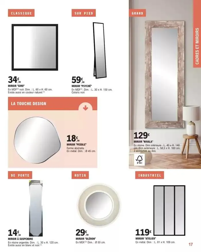 Guide Decoration Interieure du 2 mai au 31 décembre 2025 - Catalogue page 17