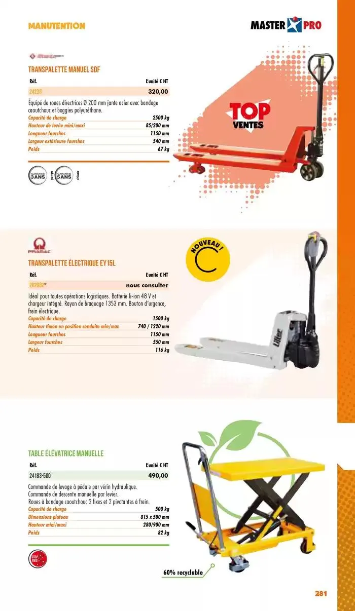 Essentiel Batiment 2025 du 3 janvier au 31 décembre 2025 - Catalogue page 283