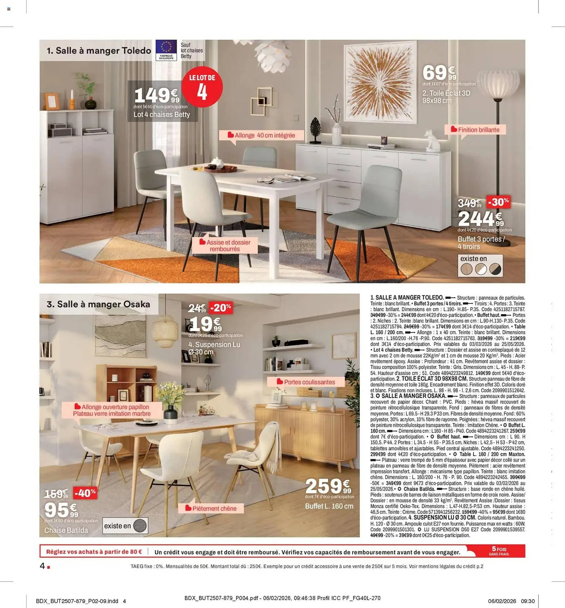 Catalogue BUT du 3 mars au 30 mars 2026 - Catalogue page 4