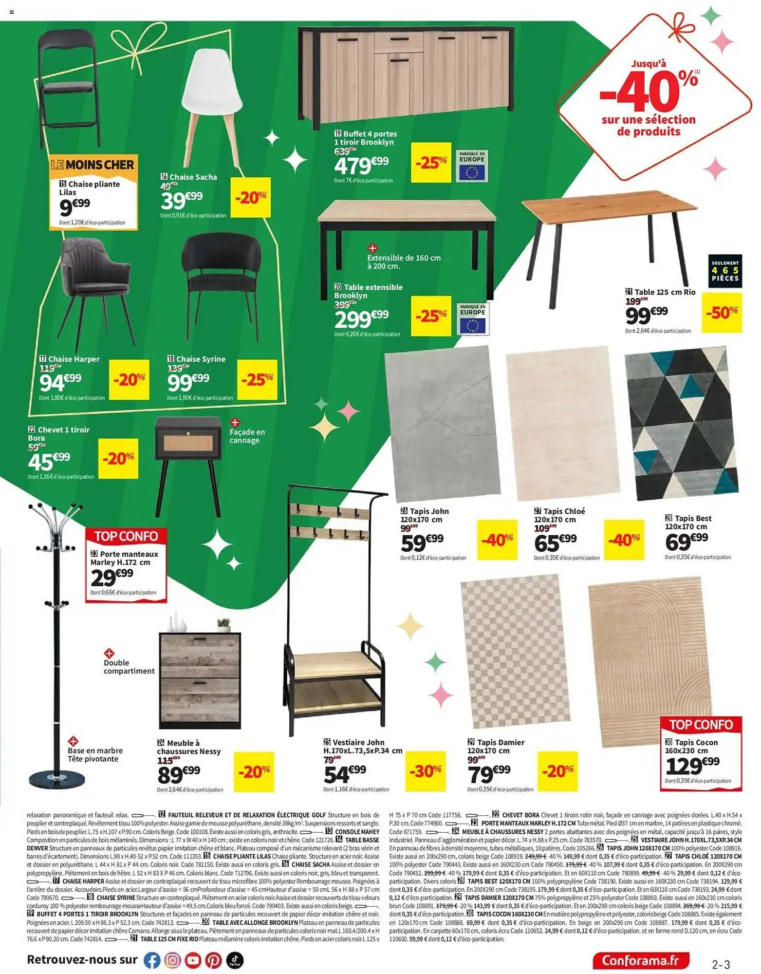 Catalogue Conforama du 9 décembre au 25 décembre 2025 - Catalogue page 3