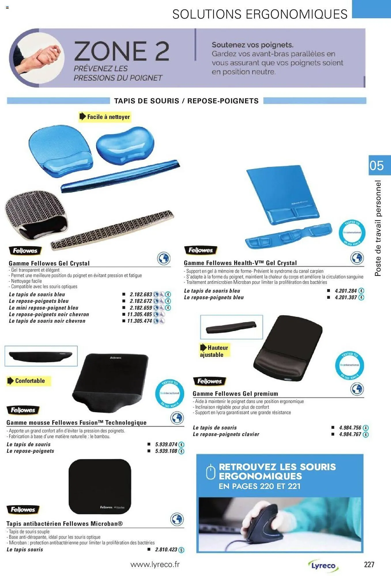 Catalogue Lyreco du 15 mai au 31 décembre 2023 - Catalogue page 227