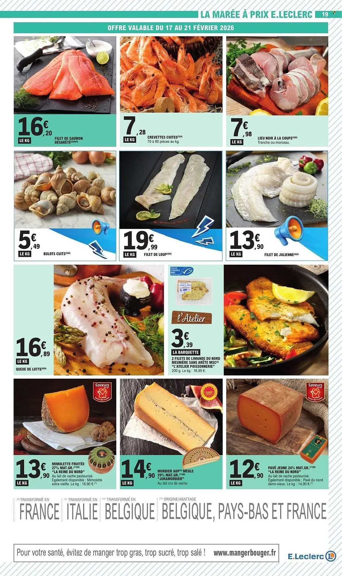 Catalogue E.Leclerc du 17 février au 28 février 2026 - Catalogue page 19