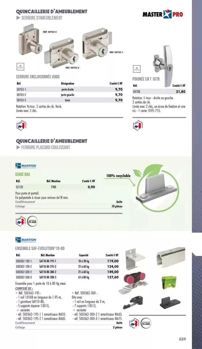 Essentiel Industrie 2025 du 3 janvier au 31 décembre 2025 - Catalogue page 631