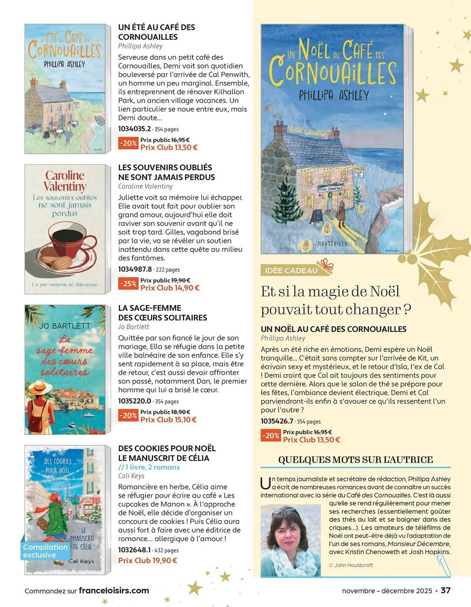 Catalogue France Loisirs du 3 novembre au 31 décembre 2025 - Catalogue page 37
