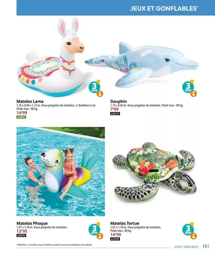 Les plaisir de l'eau Piscine,Spa,Arrosage du 10 mars au 31 décembre 2025 - Catalogue page 151