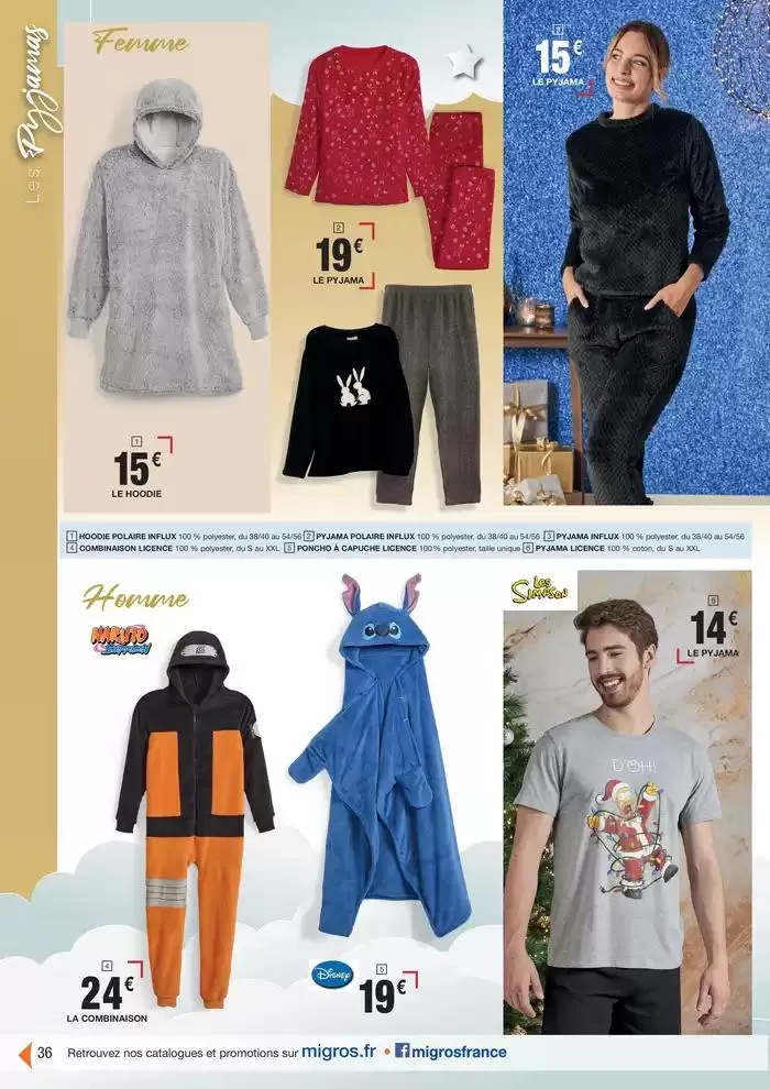 Déco (18j) Kdo Mode festif du 19 novembre au 15 décembre 2024 - Catalogue page 36