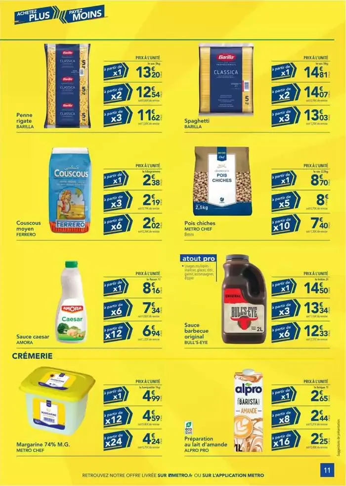 Metro Achetez plus payez moins du 27 février au 26 mars 2025 - Catalogue page 11