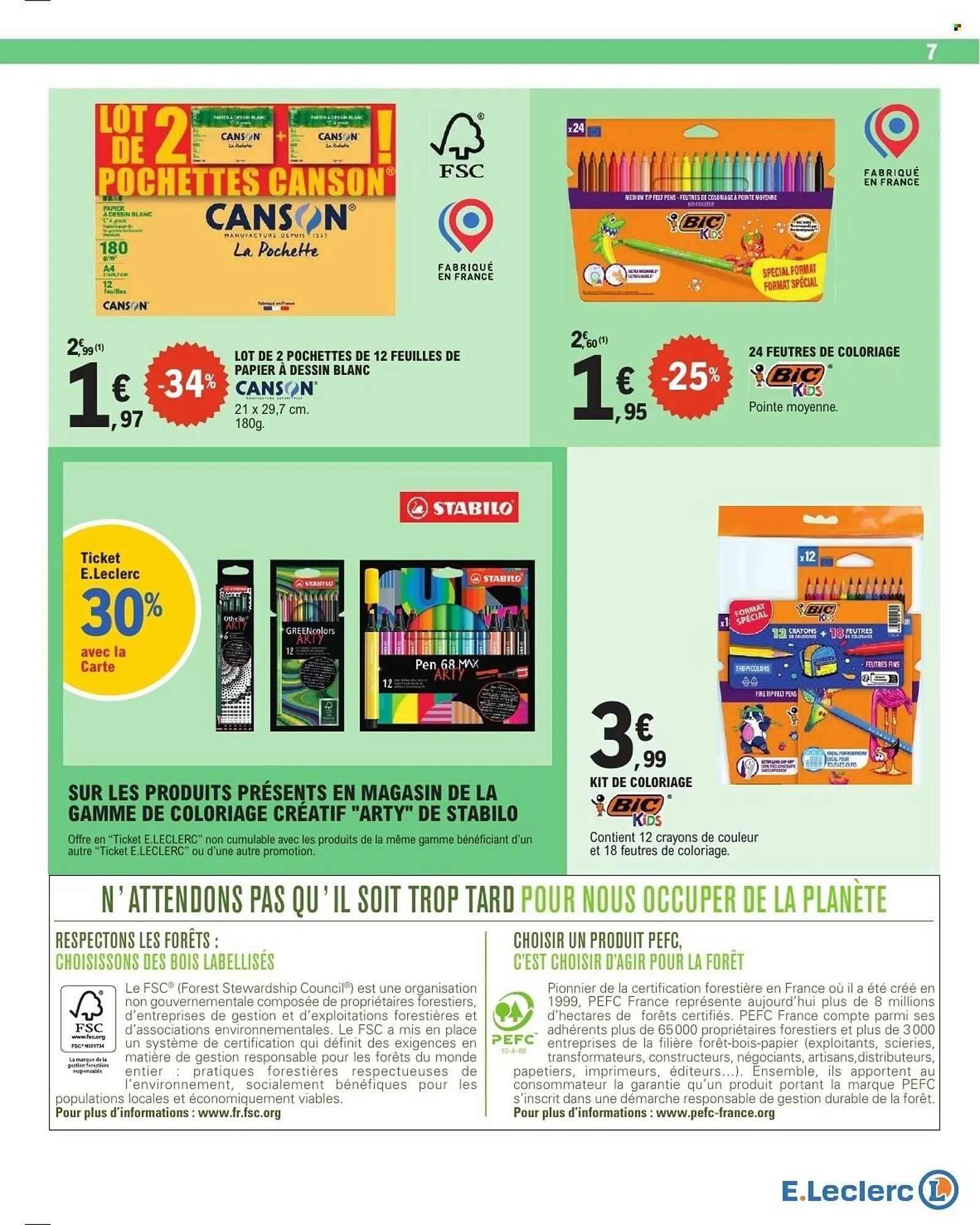 Catalogue E.Leclerc du 15 juillet au 26 juillet 2025 - Catalogue page 7