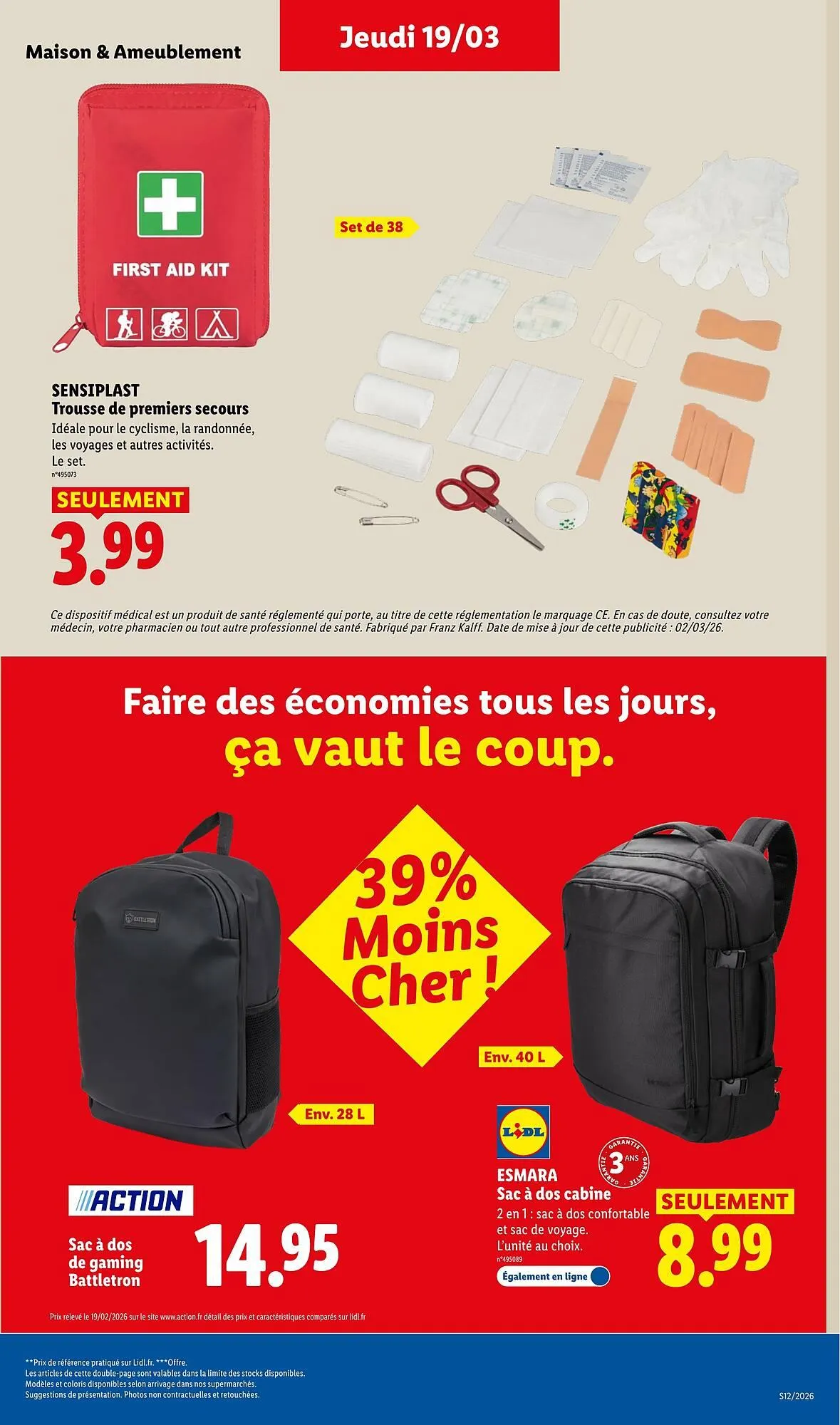 Catalogue Lidl du 19 mars au 25 mars 2026 - Catalogue page 45