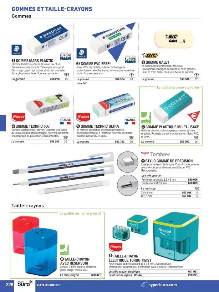 Notre catalogue général du 4 février au 31 décembre 2025 - Catalogue page 254