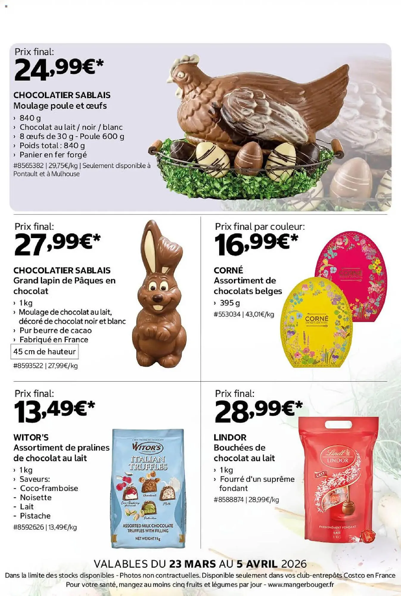 Catalogue Costco du 23 mars au 5 avril 2026 - Catalogue page 3
