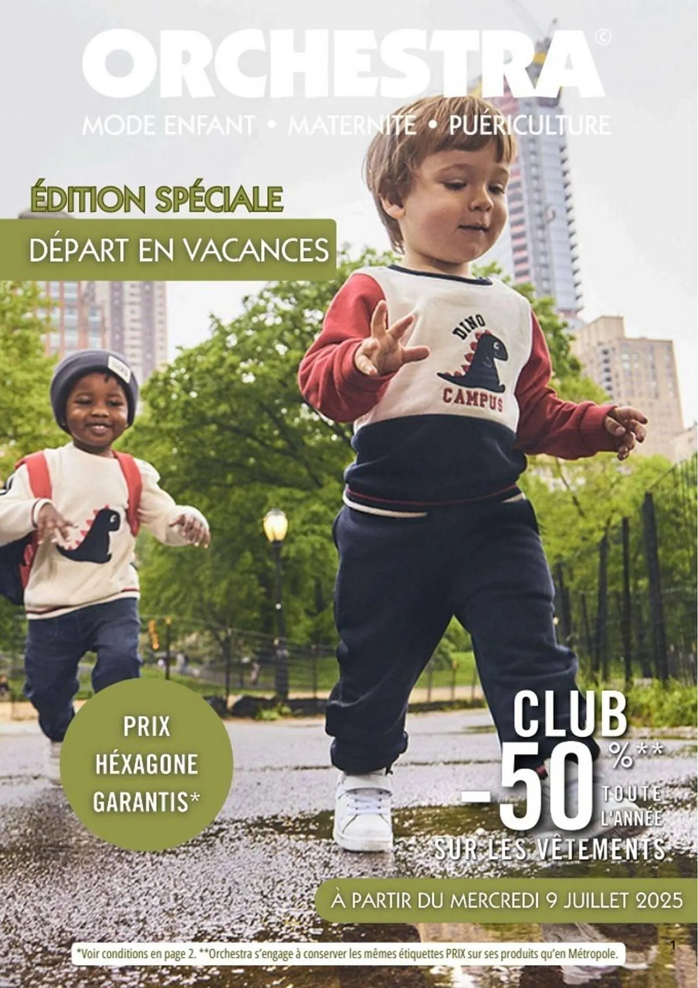 Catalogue Orchestra du 10 juillet au 31 juillet 2025 - Catalogue page 1