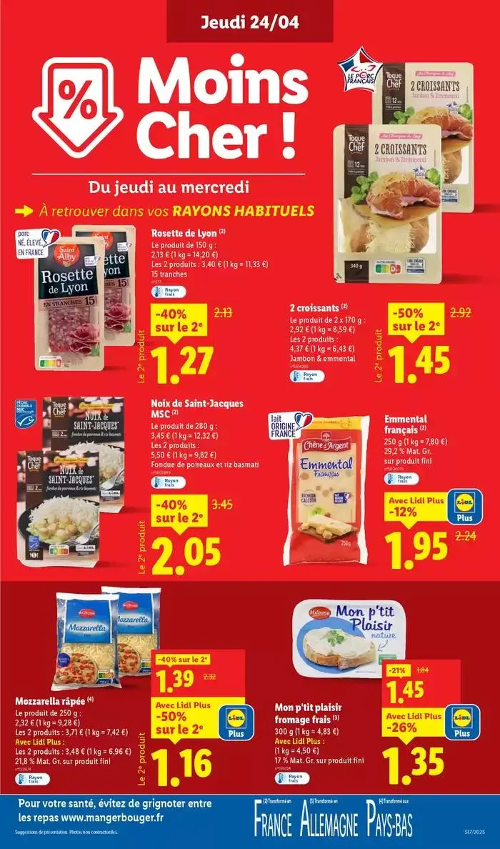 Fan de barbecue ? Retrouvez une sélection de viandes, sauces et bien plus à prix Lidl ! du 24 avril au 29 avril 2025 - Catalogue page 11