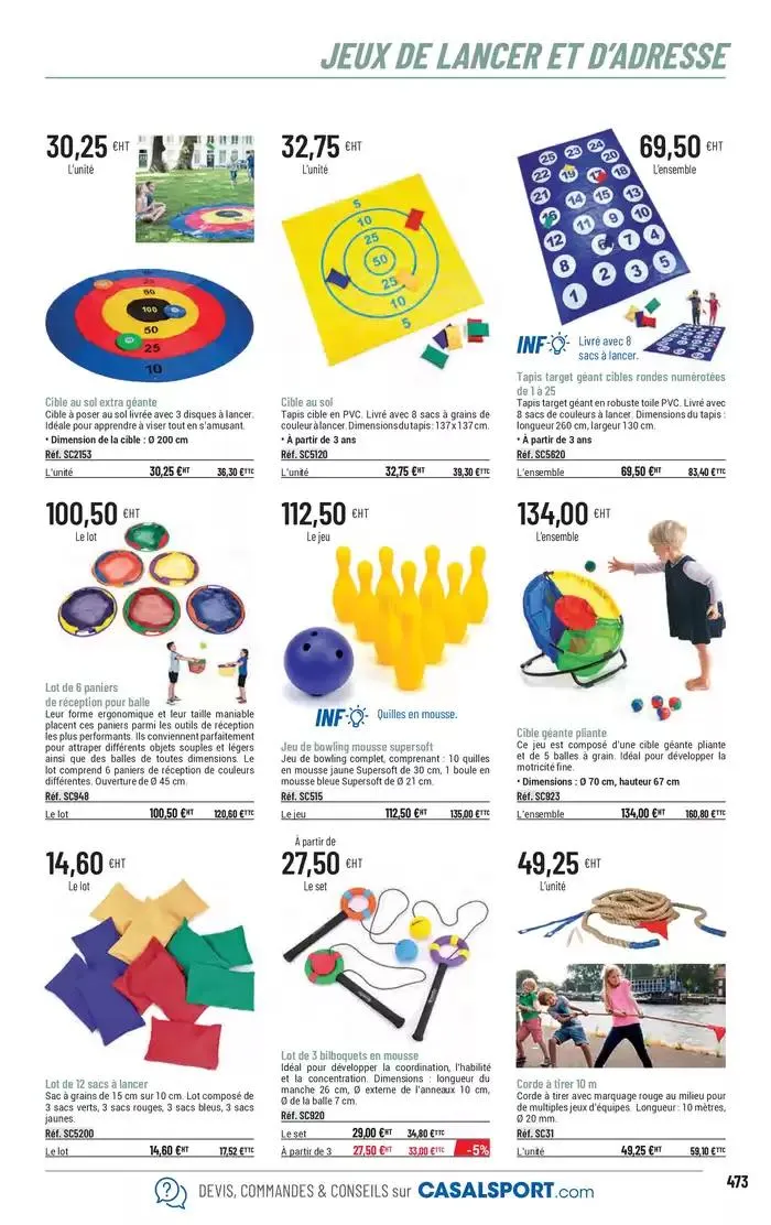 ÉQUIPEMENT SPORTIF du 6 mars au 31 décembre 2025 - Catalogue page 445