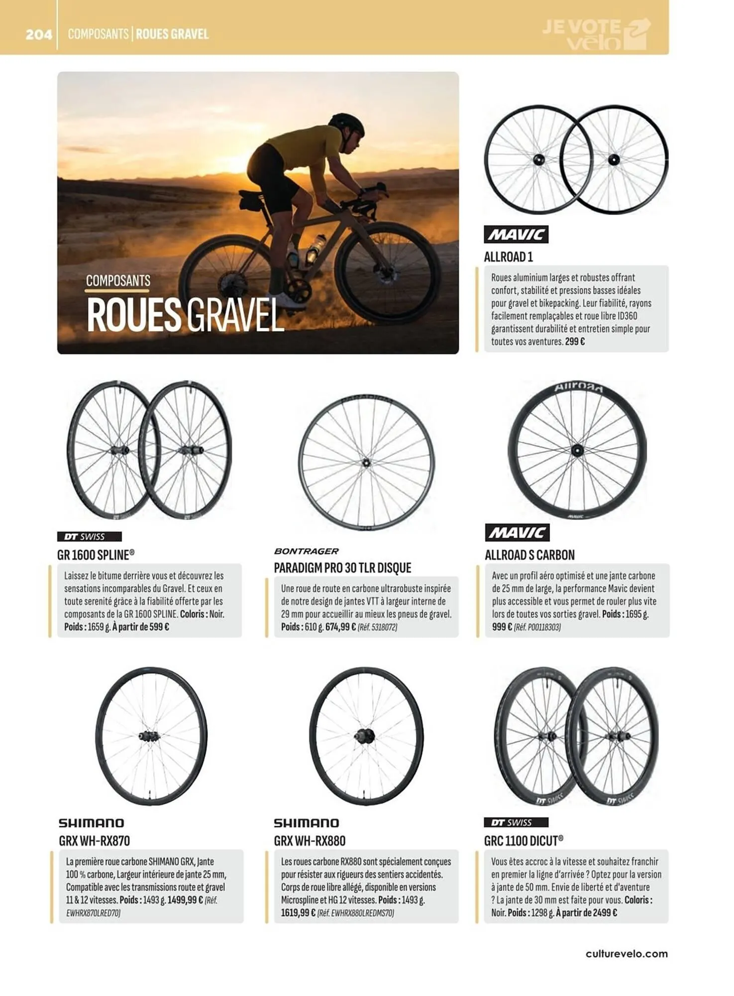 Catalogue Culture Vélo du 19 décembre au 31 décembre 2026 - Catalogue page 204