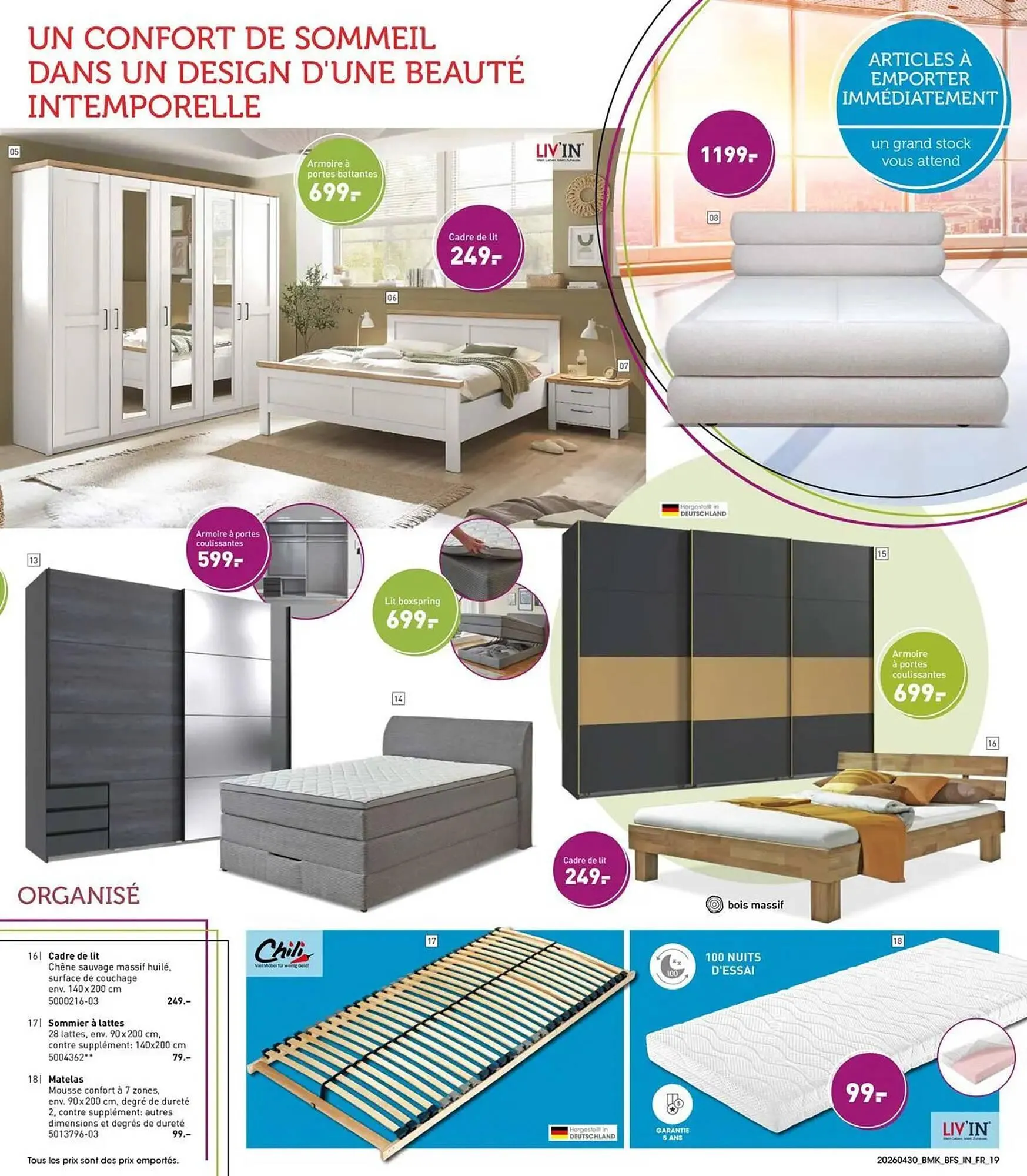 Catalogue Möbel Martin du 29 avril au 31 mai 2026 - Catalogue page 19