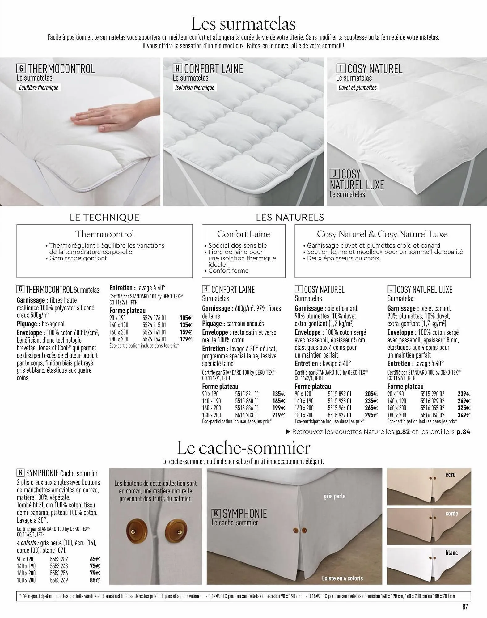 Catalogue Linvosges du 26 juillet au 29 juillet 2023 - Catalogue page 89