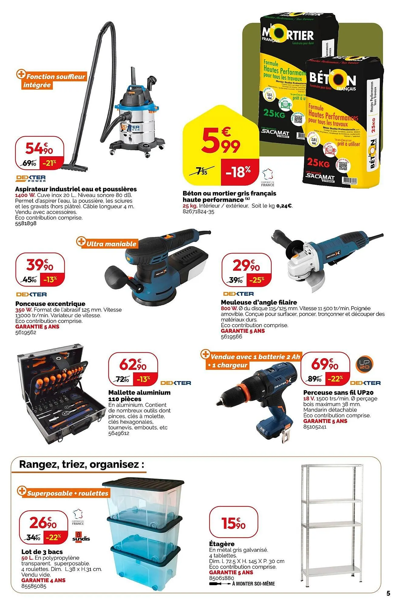 Catalogue Weldom du 12 mars au 1 avril 2025 - Catalogue page 5