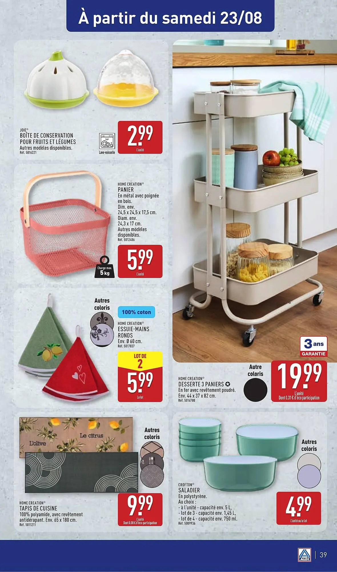 Catalogue ALDI du 19 août au 25 août 2025 - Catalogue page 41