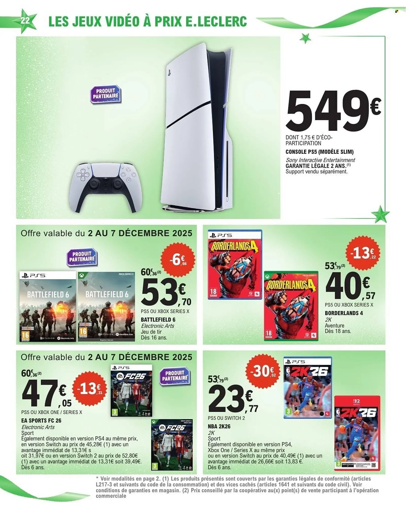 Catalogue E.Leclerc du 2 décembre au 13 décembre 2025 - Catalogue page 22