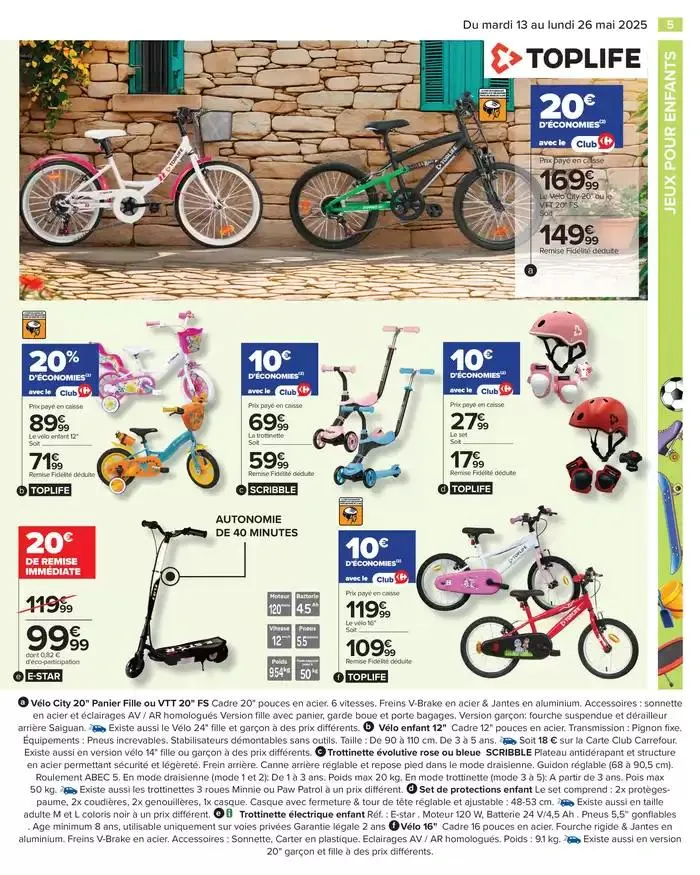 SPÉCIAL PLEIN AIR du 13 mai au 26 mai 2025 - Catalogue page 7