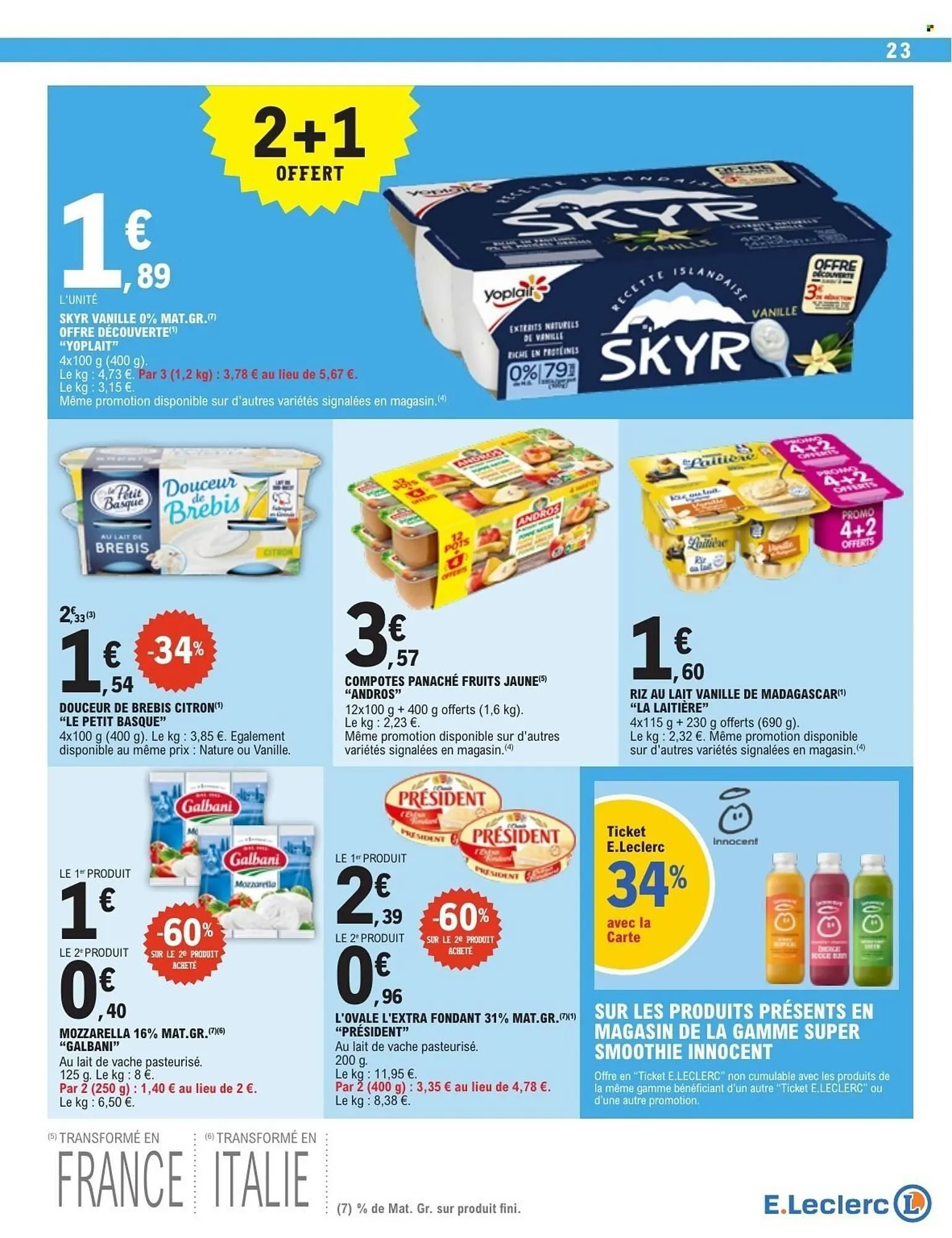 Catalogue E.Leclerc du 10 mars au 21 mars 2026 - Catalogue page 23