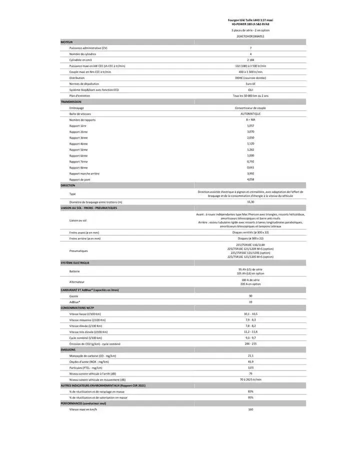 Opel Movano du 4 avril au 4 avril 2026 - Catalogue page 83