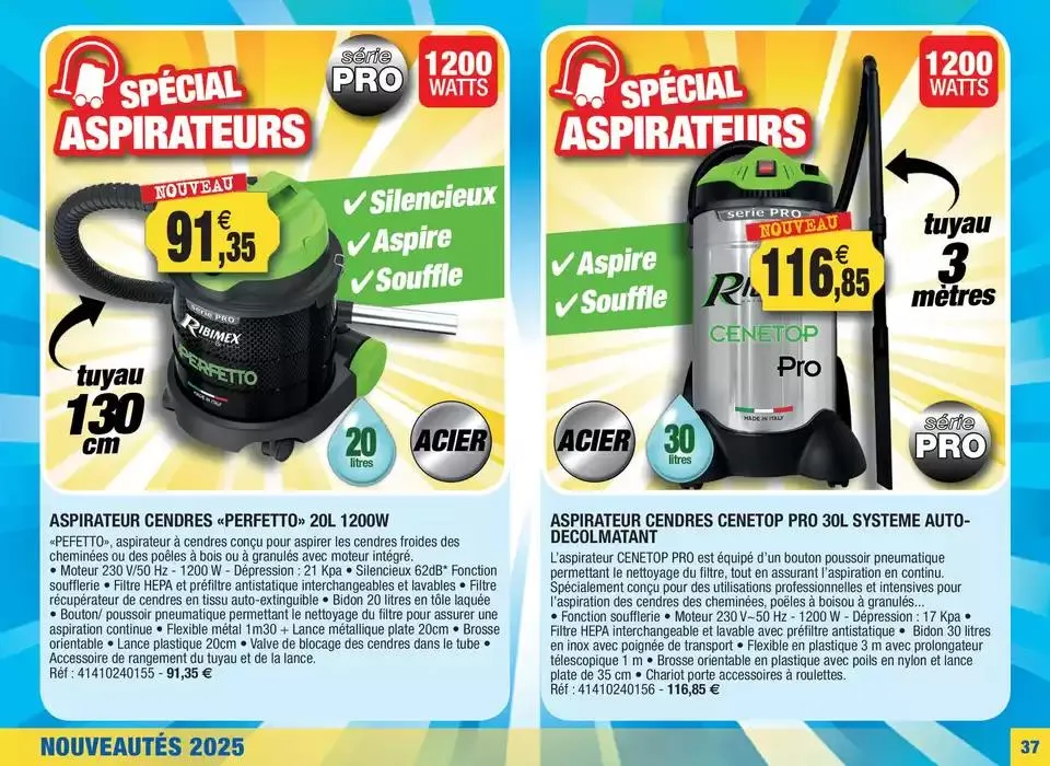 Spécial nouveautés 2025 du 25 février au 31 mai 2025 - Catalogue page 37