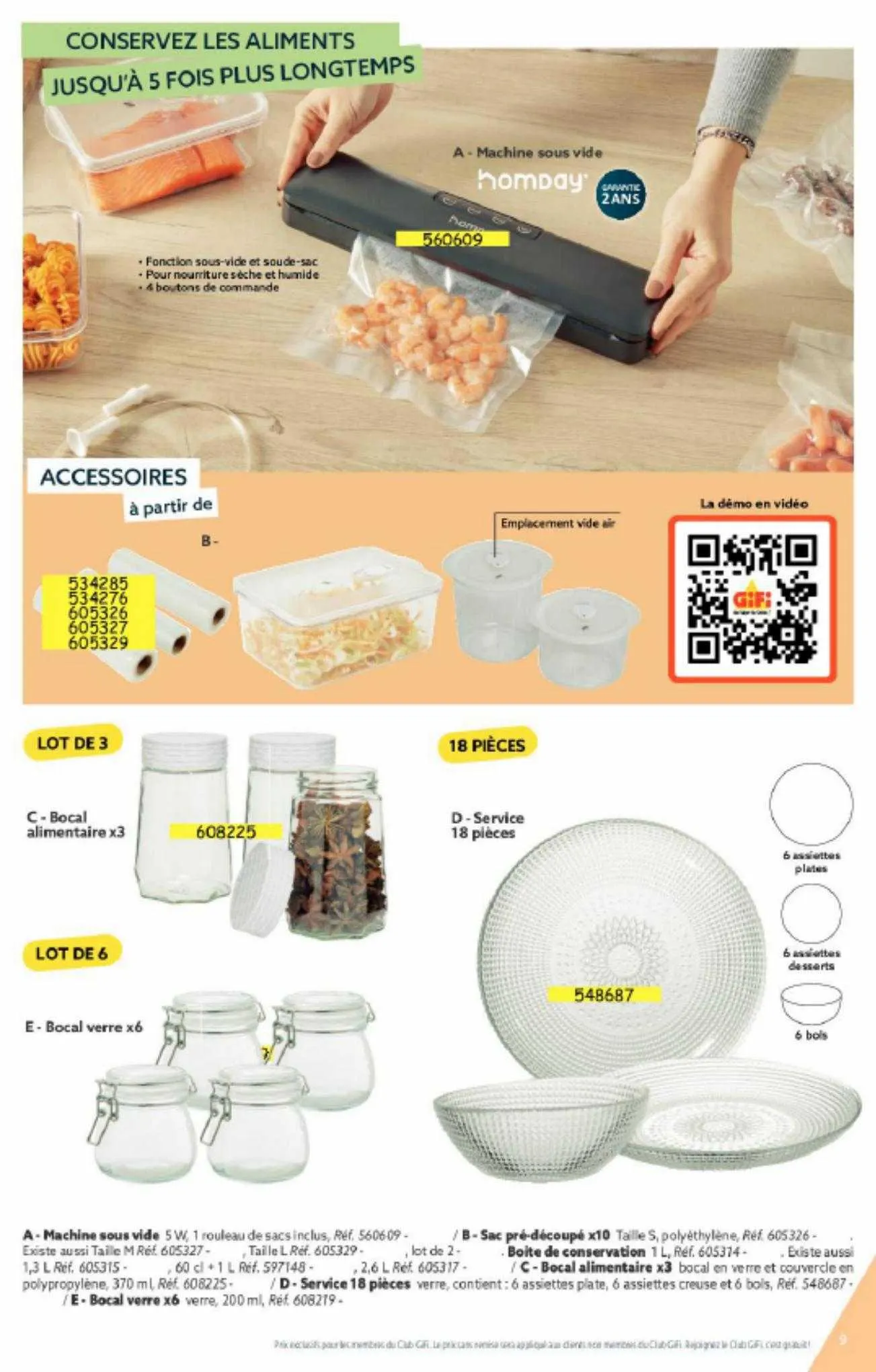 Catalogue GiFi du 26 juillet au 9 août 2023 - Catalogue page 9