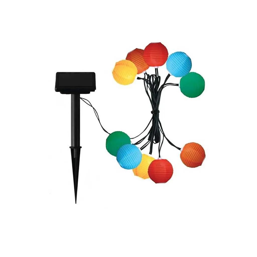 Guirlande solaire lampions chinois SMART GARDEN