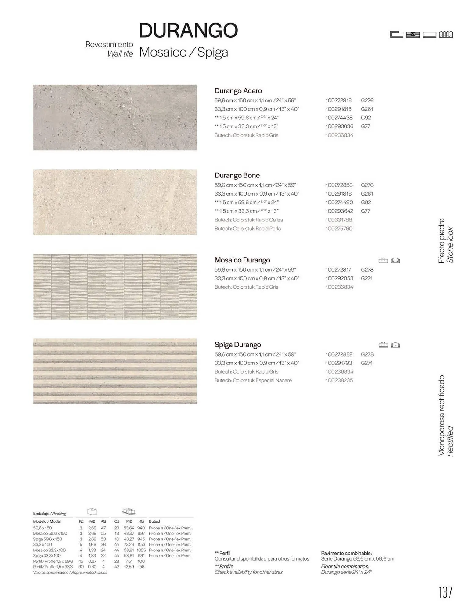 Catalogue Porcelanosa du 27 janvier au 31 décembre 2025 - Catalogue page 139