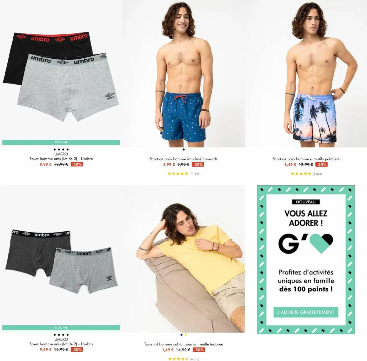 Gémo Catalogue actuel du 24 juillet au 6 août 2024 - Catalogue page 9