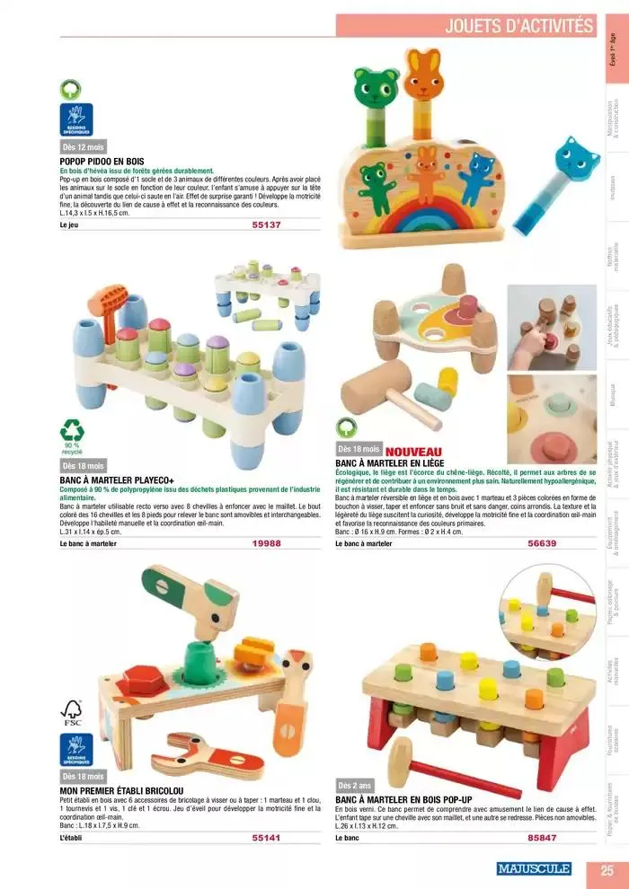 Education And Loisirs Majuscule 2025 du 5 mars au 31 décembre 2025 - Catalogue page 49