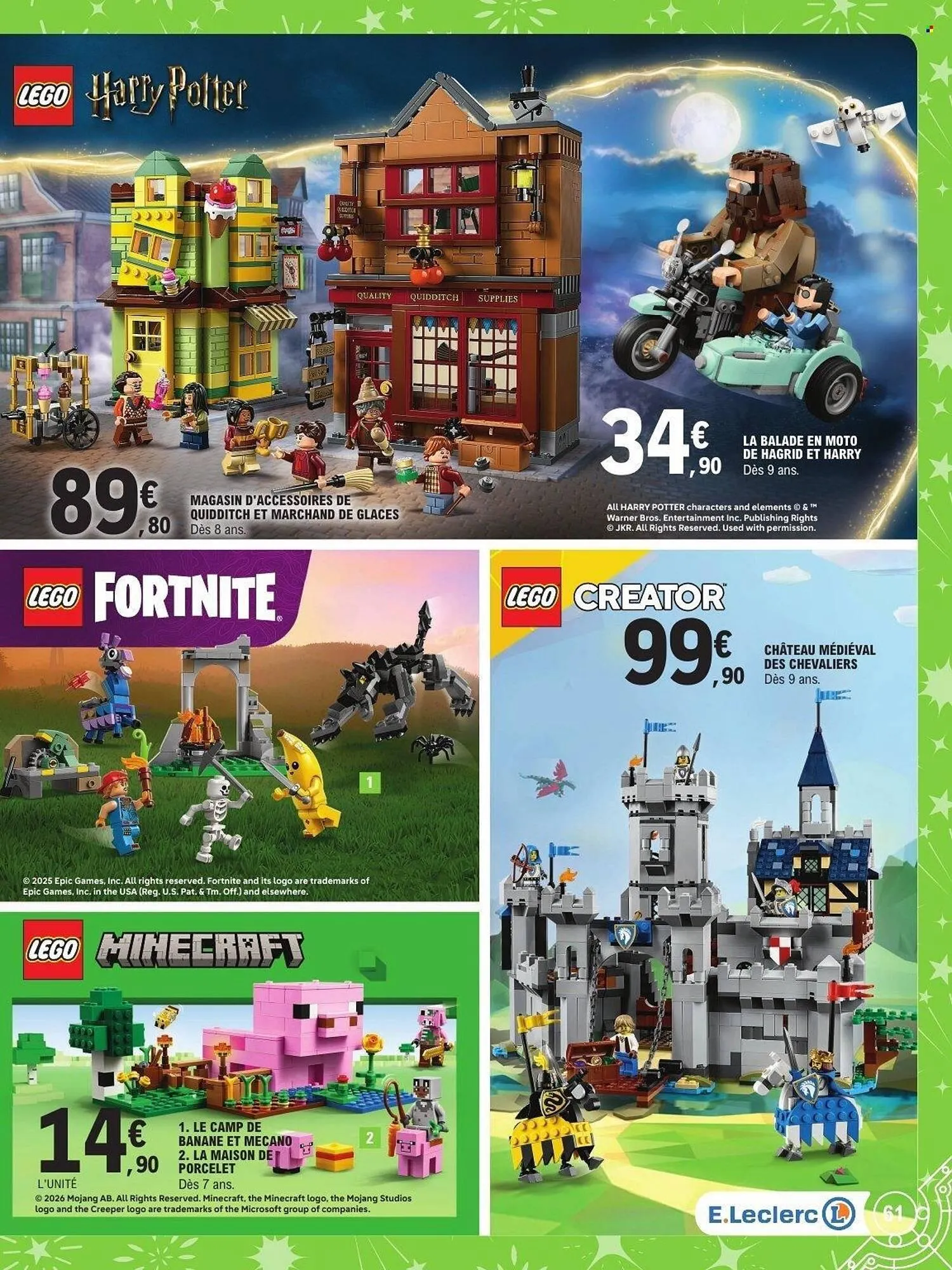 Catalogue E.Leclerc du 21 octobre au 6 décembre 2025 - Catalogue page 61