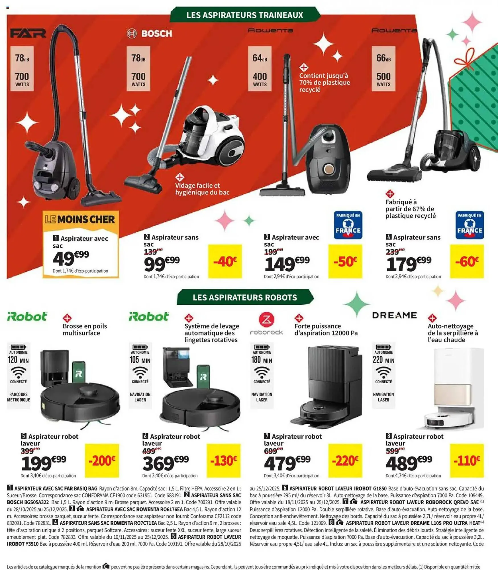 Catalogue Conforama du 2 décembre au 25 décembre 2025 - Catalogue page 44