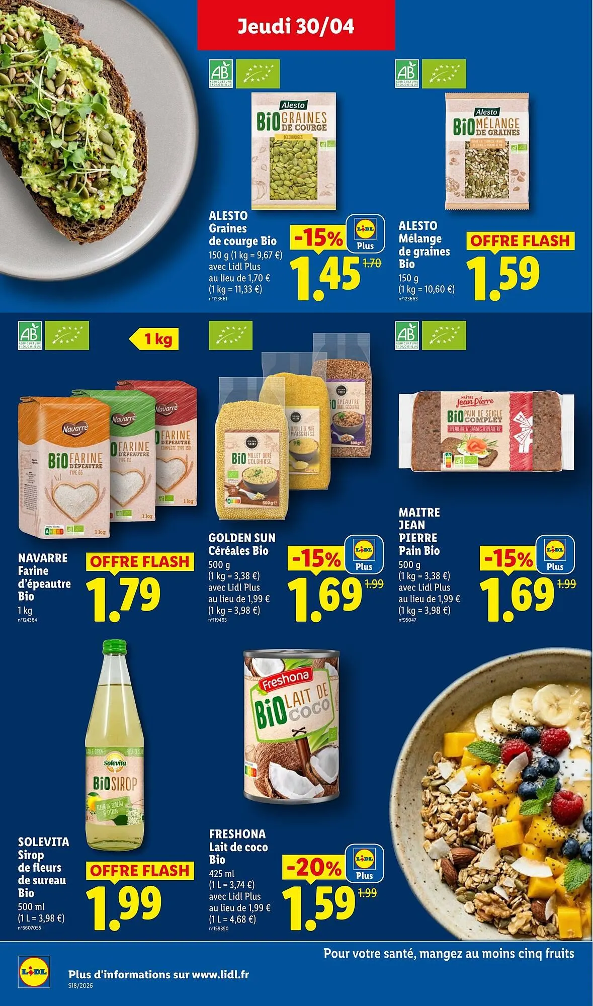 Catalogue Lidl du 30 avril au 6 mai 2026 - Catalogue page 22