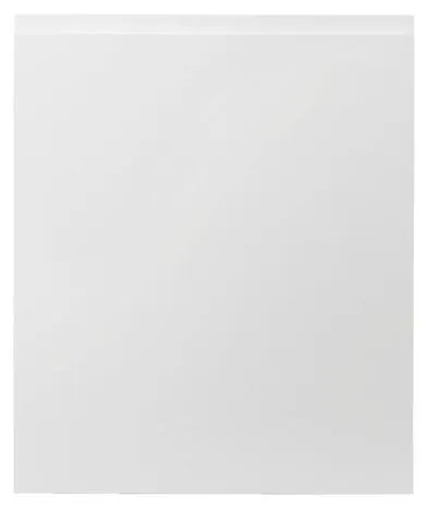 Façade 1 porte 60cm "Glorian" blanc brillant - L. 59.7 x H. 71.5cm - Cooke and Lewis