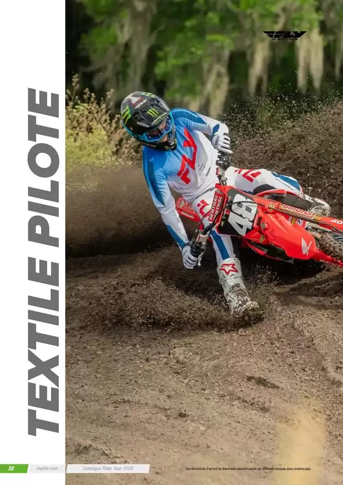 FLY RACING 2025 du 20 novembre au 31 août 2025 - Catalogue page 34