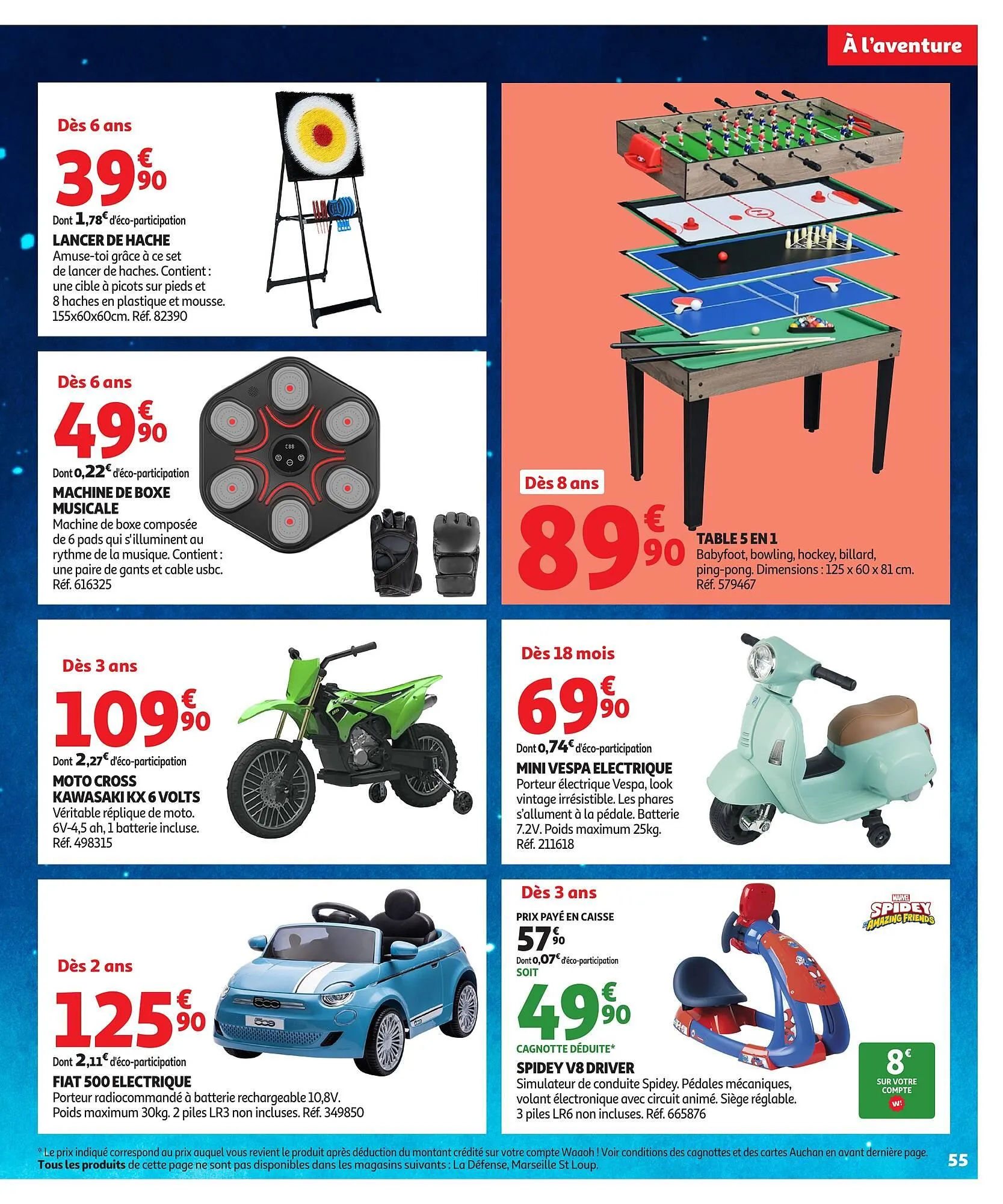 Catalogue Auchan du 21 octobre au 7 décembre 2025 - Catalogue page 55