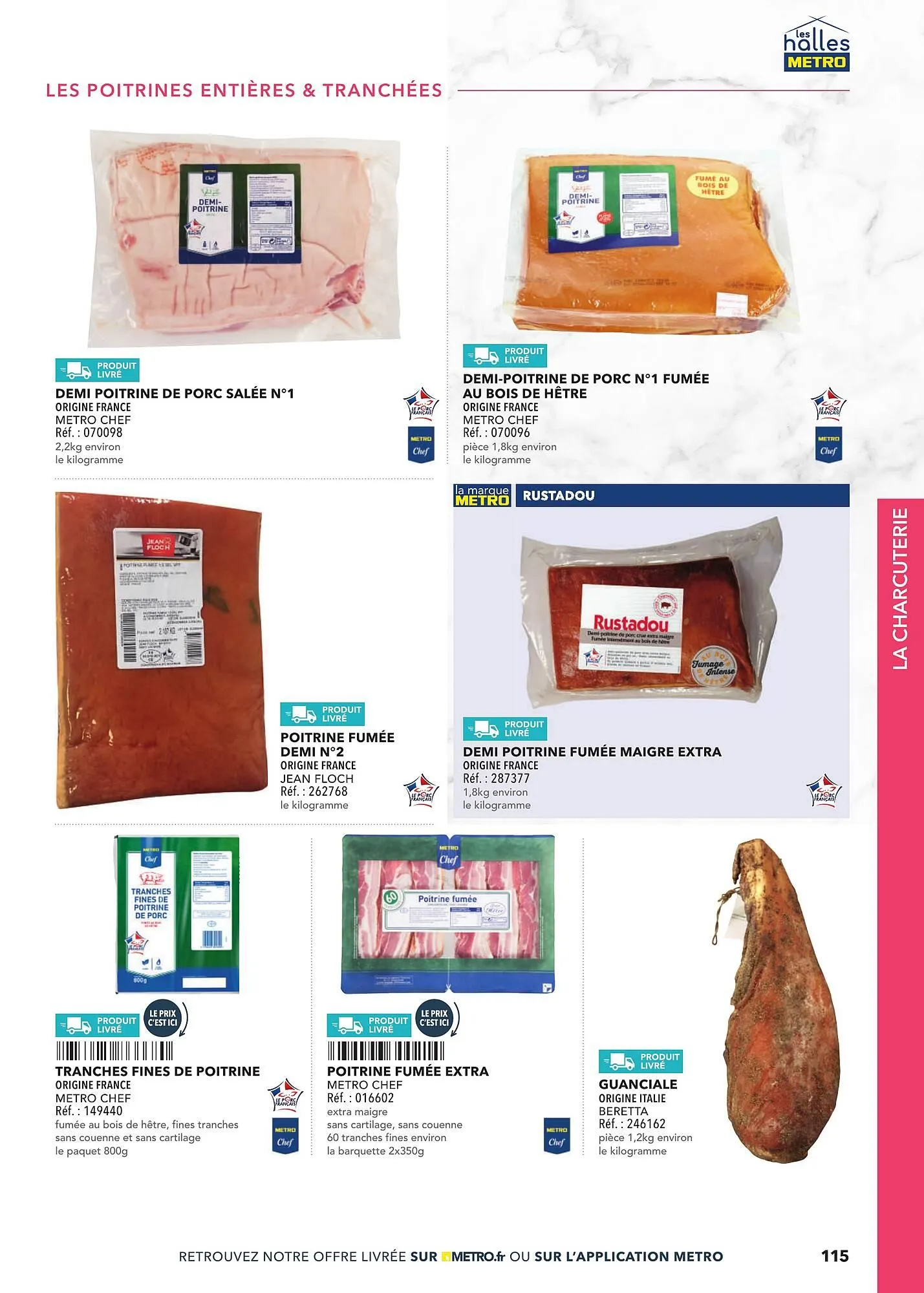 Catalogue METRO du 2 mars au 31 décembre 2025 - Catalogue page 115
