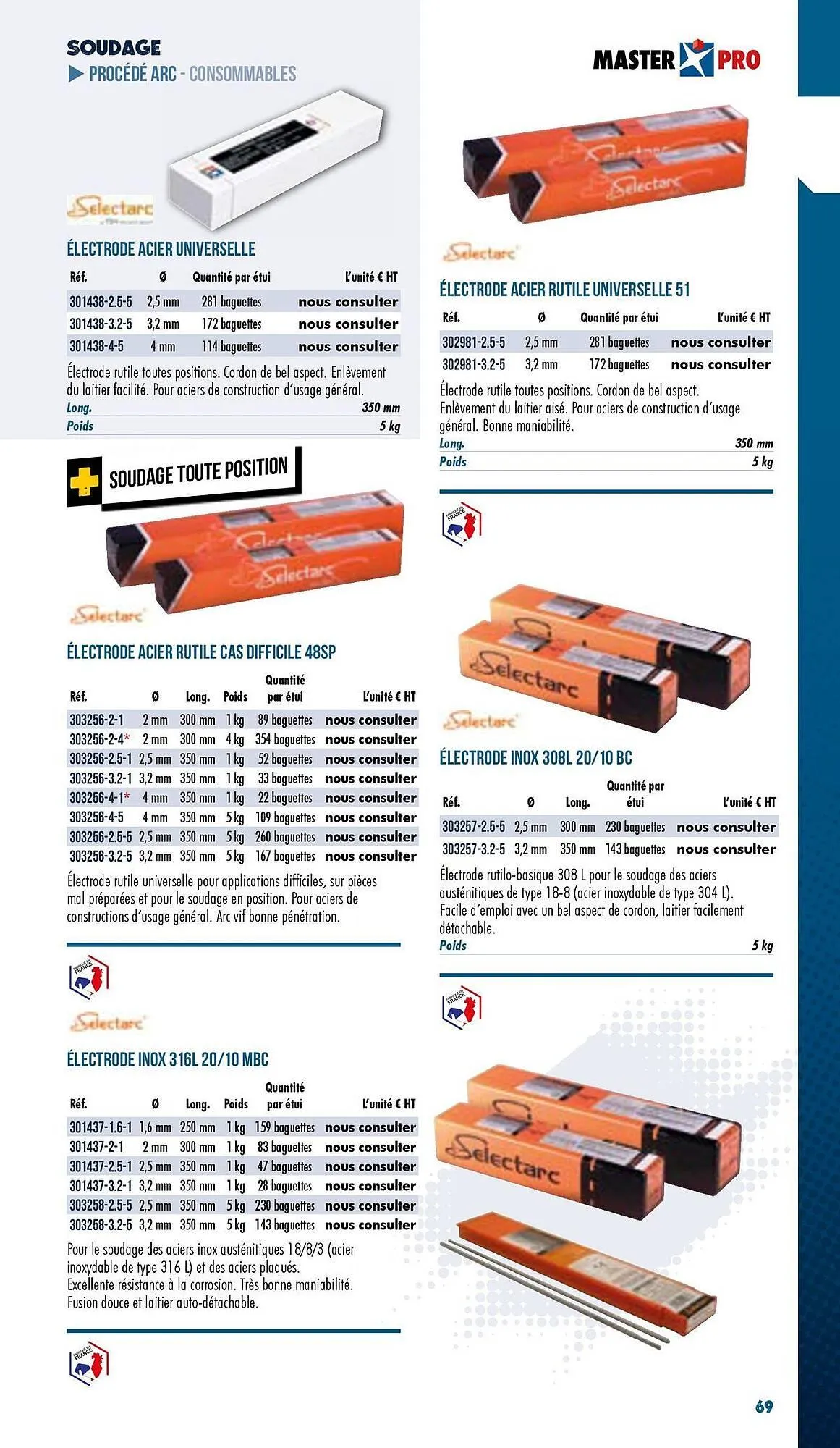 Catalogue Master Pro du 3 janvier au 31 décembre 2025 - Catalogue page 71