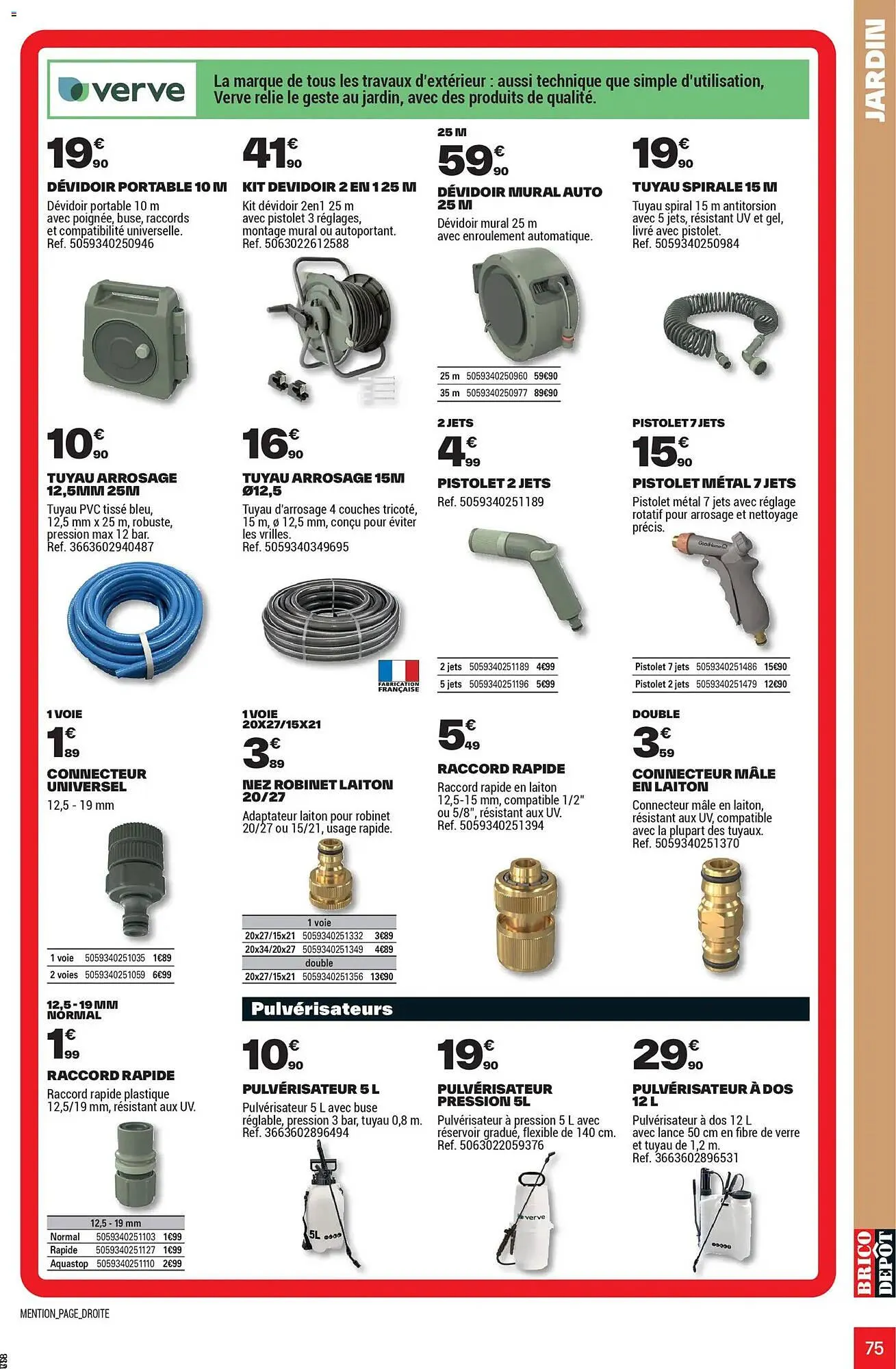 Catalogue Brico Dépôt du 25 mars au 12 juin 2026 - Catalogue page 75