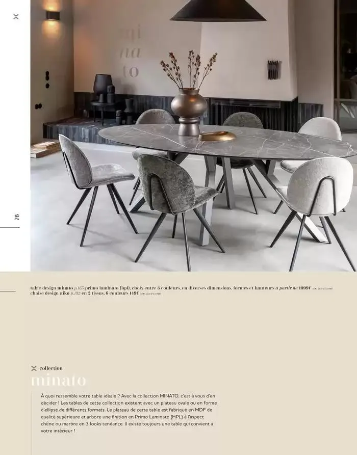 LOOKBOOK 2025 du 7 janvier au 31 décembre 2025 - Catalogue page 78