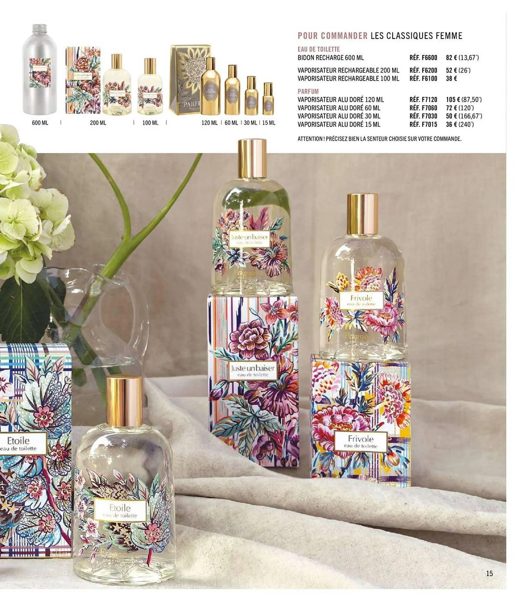 Catalogue Fragonard du 1 avril au 31 décembre 2026 - Catalogue page 15