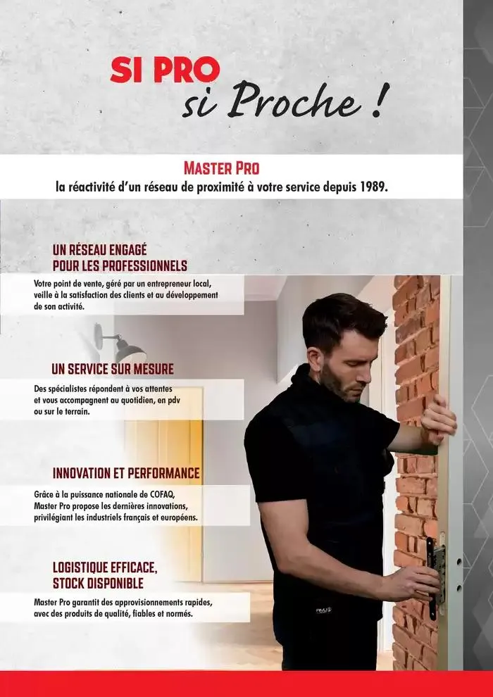 Guide Quincaillerie Serrurerie 2025 - 2026 du 1 avril au 1 avril 2026 - Catalogue page 5