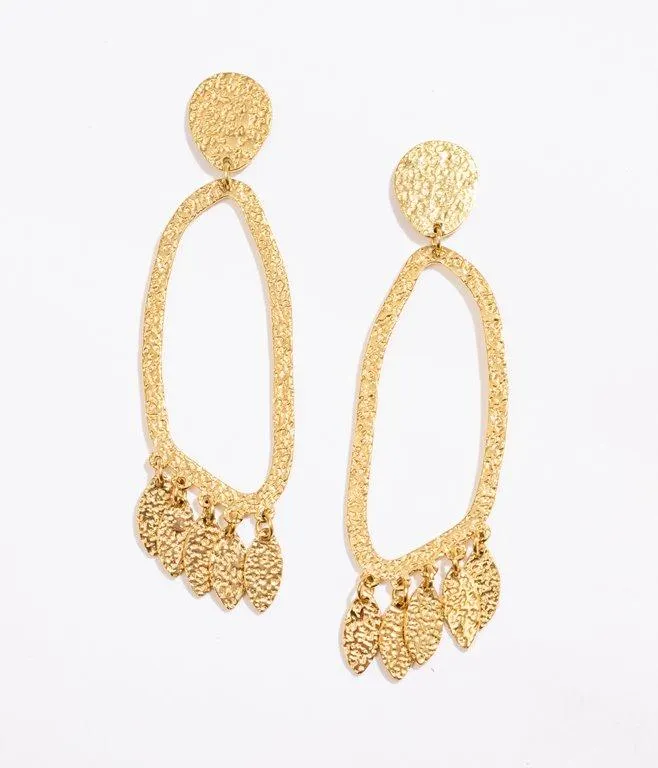 Boucles Caroline en acier inoxydable