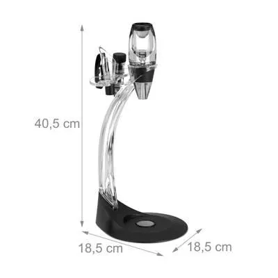 Ensemble décanteur de vin